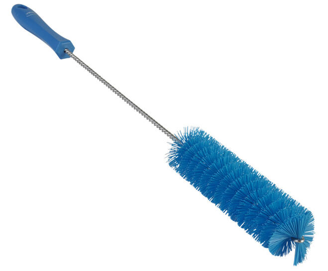 Vikan Hygiene pijpenborstel blauw harde vezels - stuk