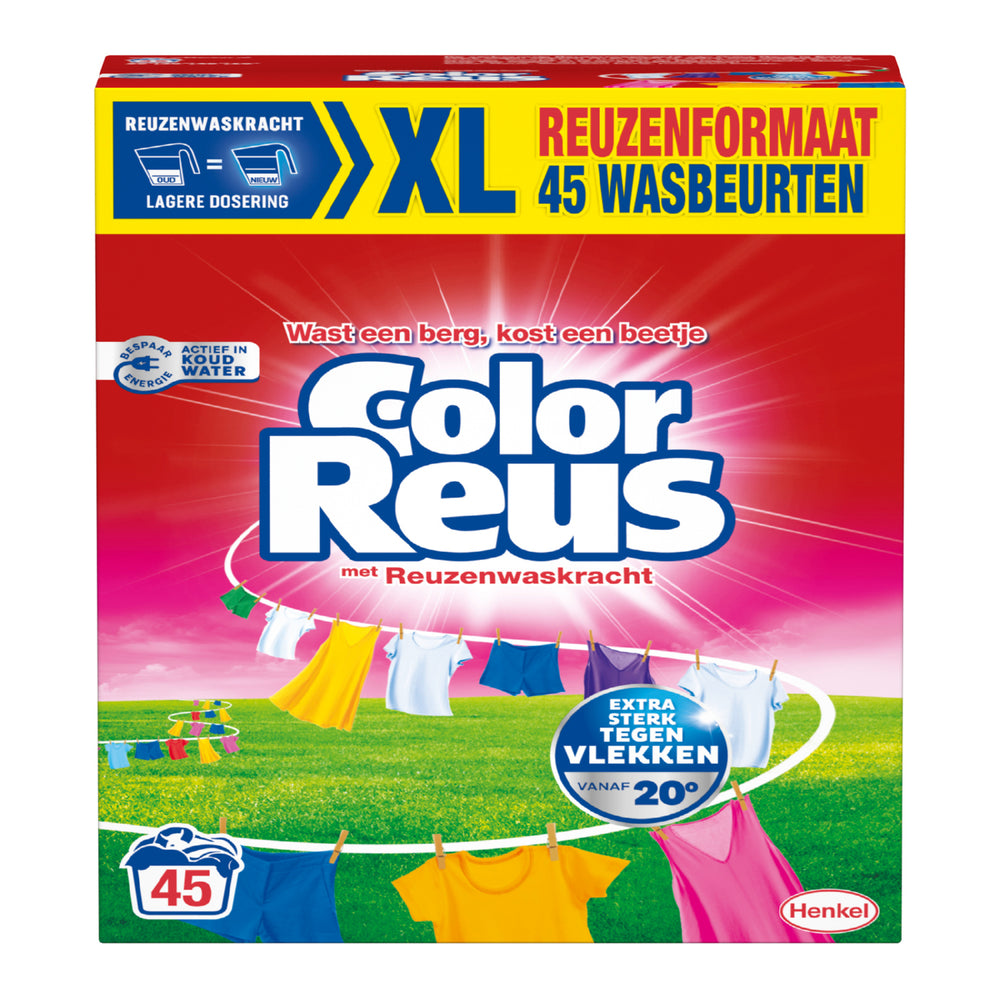 Color Reus waspoeder, doos 2,25 kg