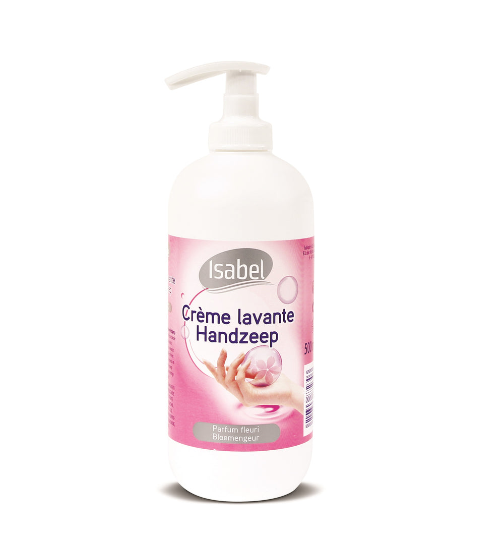 Isabel vloeibare handzeep met pomp, fles 500 ml