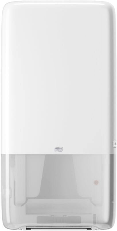 Tork H5 Peakserve handdoekdispenser 731 x 370 x 101 mm wit hoge capaciteit - 101 mm