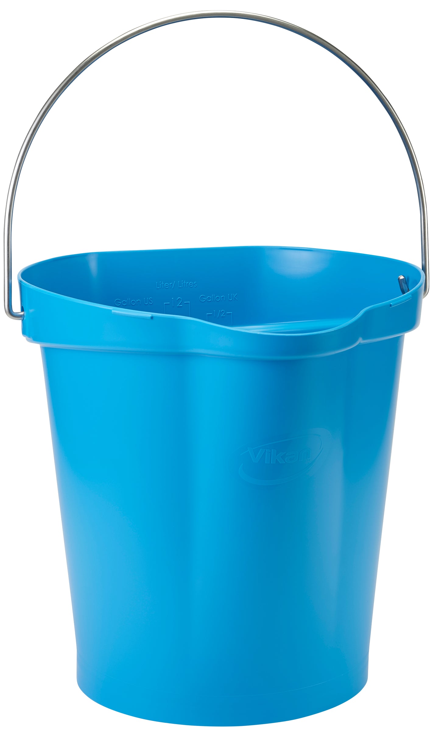 Vikan Emmer 5688 – 6 liter, functionele hygiëne-emmer met schenktuit