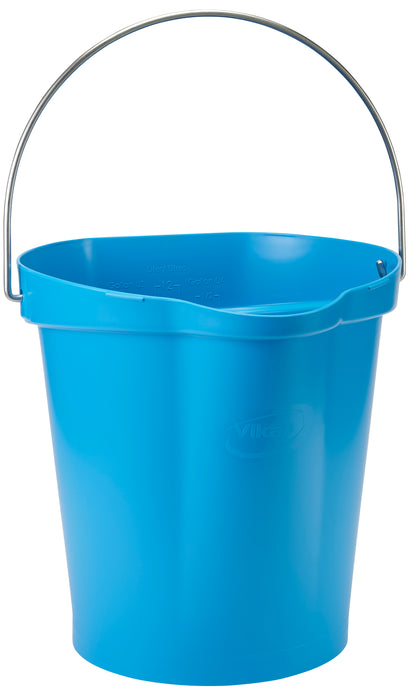 Vikan Emmer 5688 – 6 liter, functionele hygiëne-emmer met schenktuit