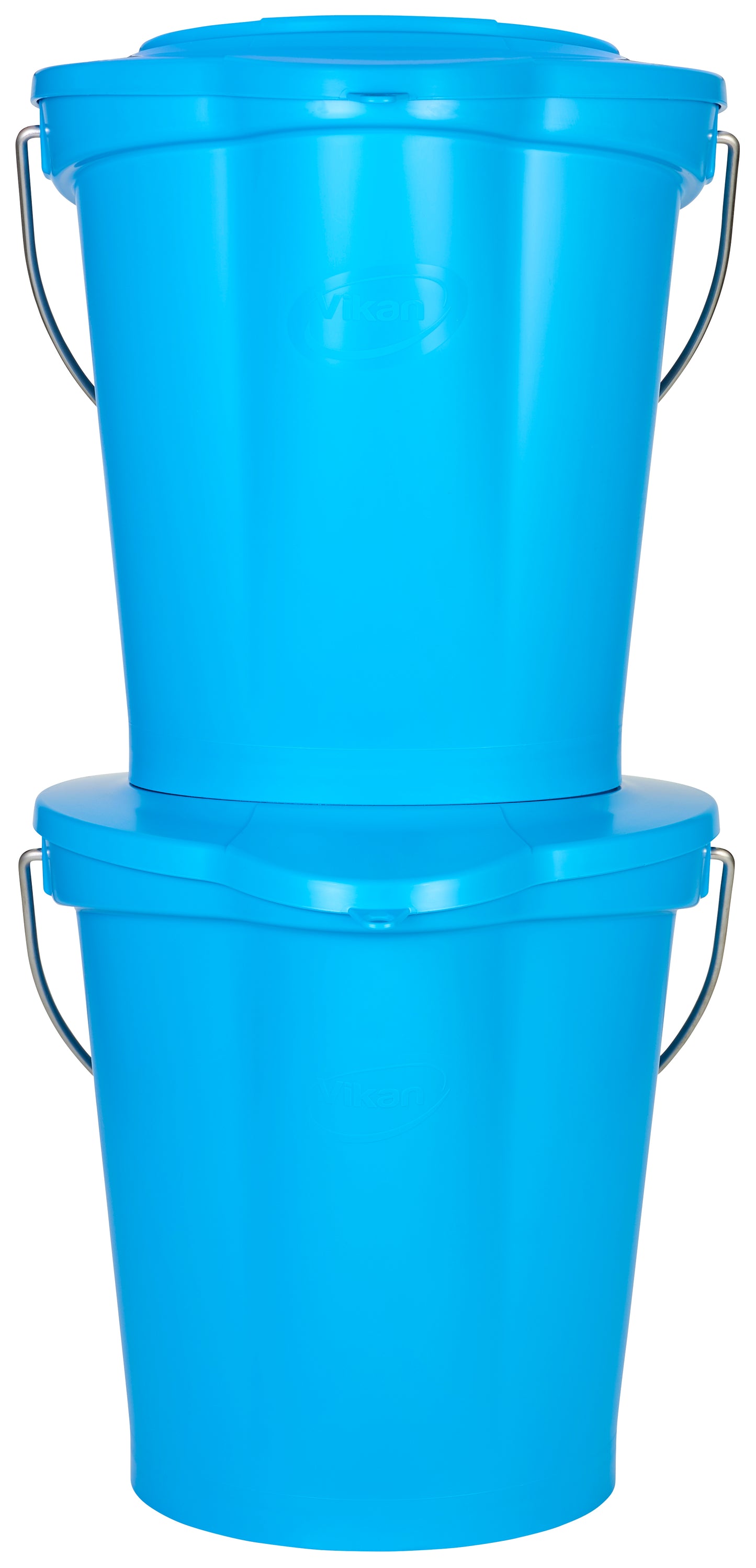 Vikan Emmer 5688 – 6 liter, functionele hygiëne-emmer met schenktuit