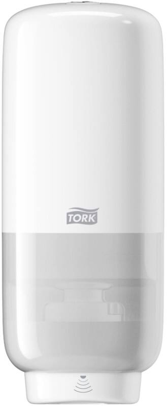 Tork Zeepdispenser met Intuition Sensor Wit S4, Voor Zeep en Handdesinfectiemiddel, 561600 - 1 liter