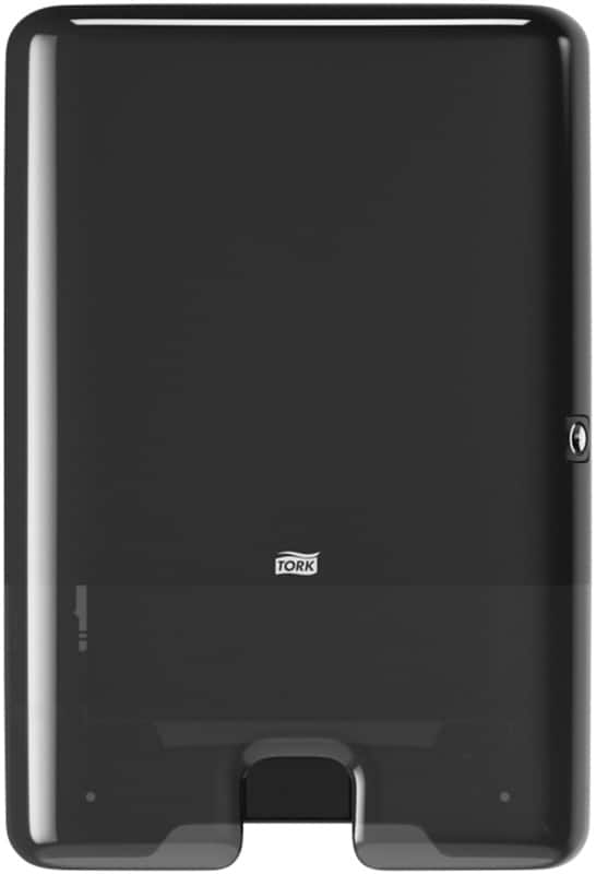 Tork Xpress multifold handdoekdispenser H2 Slim zwart
