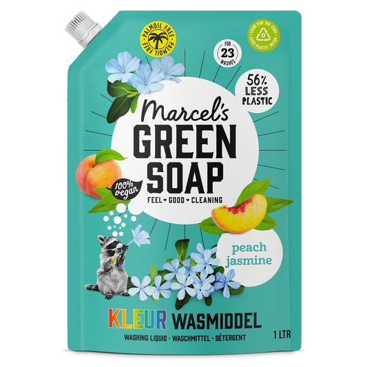 Kleur Wasmiddel Navulling Perzik & Jasmijn