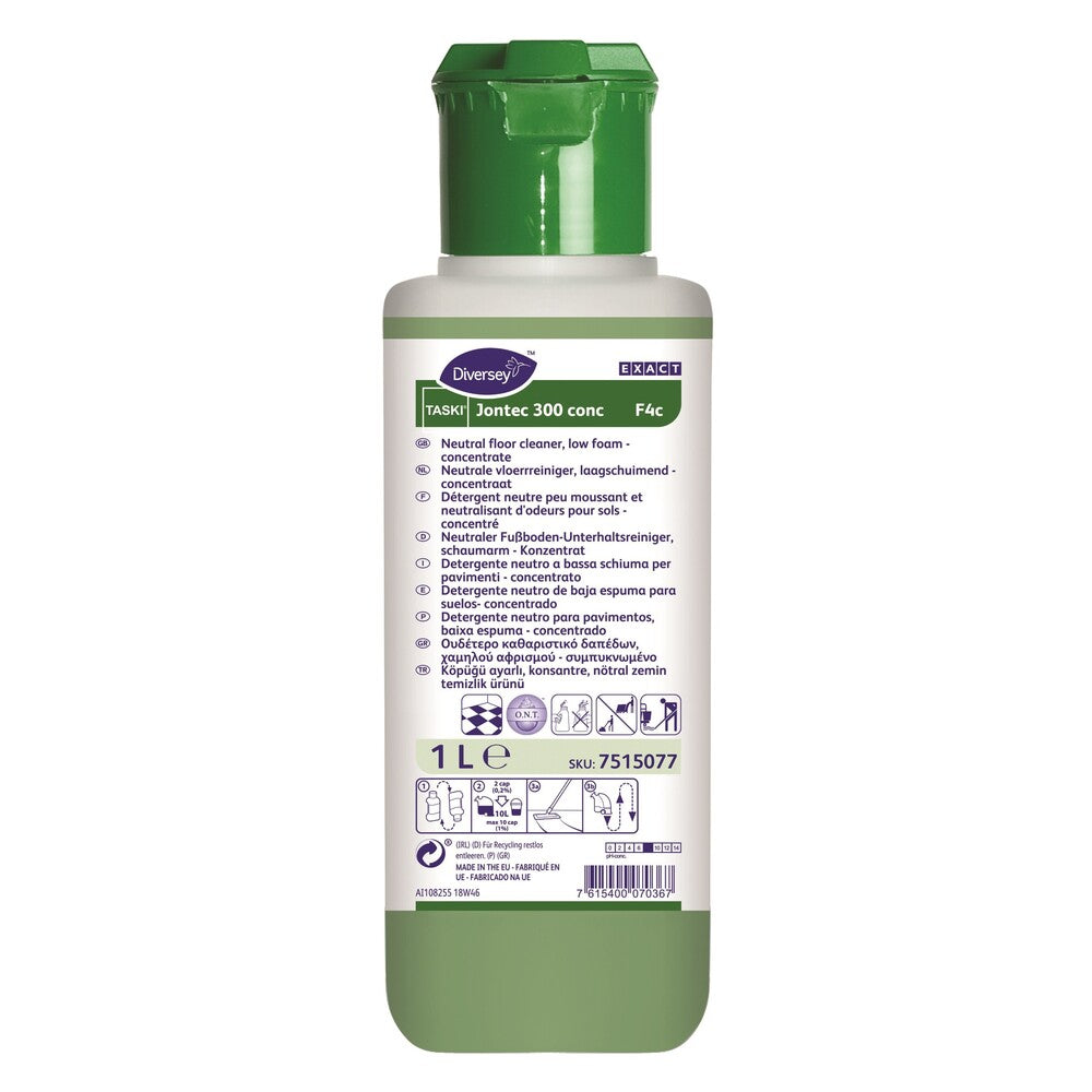 TASKI vloerreiniger Jontec 300 Conc F4c, fles 1 liter