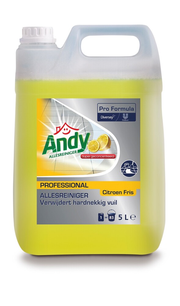 Andy Professional allesreiniger Citroen Fris Pro Formula, can 5 liter