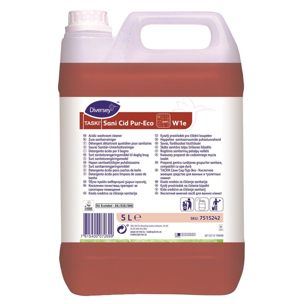 TASKI sanitairreiniger Sani Cid Pur-Eco W1e, can 5 liter