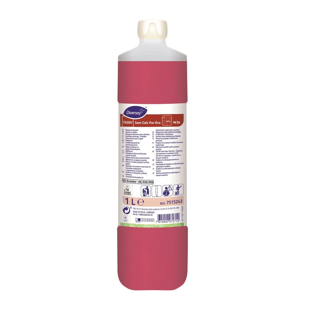 TASKI sanitairontkalker Sani Calc Pur-Eco W3b, fles 1 liter