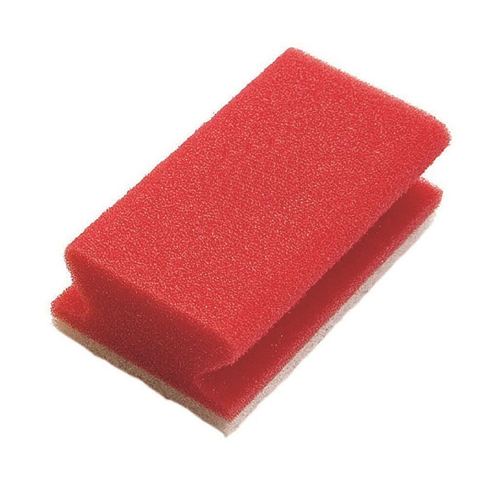 TASKI reinigingsspons krasvrij rood 14 x 8 cm, per stuk