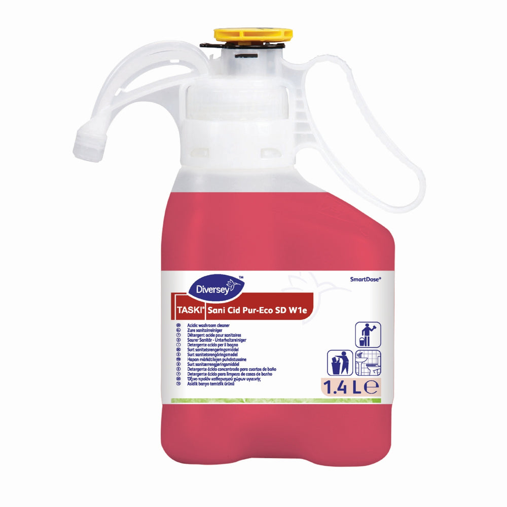 TASKI sanitairreiniger Sani Cid Pur-Eco SD W1e, fles 1,4 liter