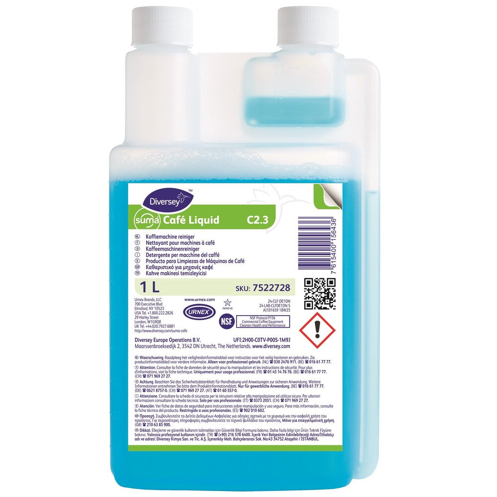 Suma koffiemachinereiniger Café Liquid C2.3, fles 1 liter