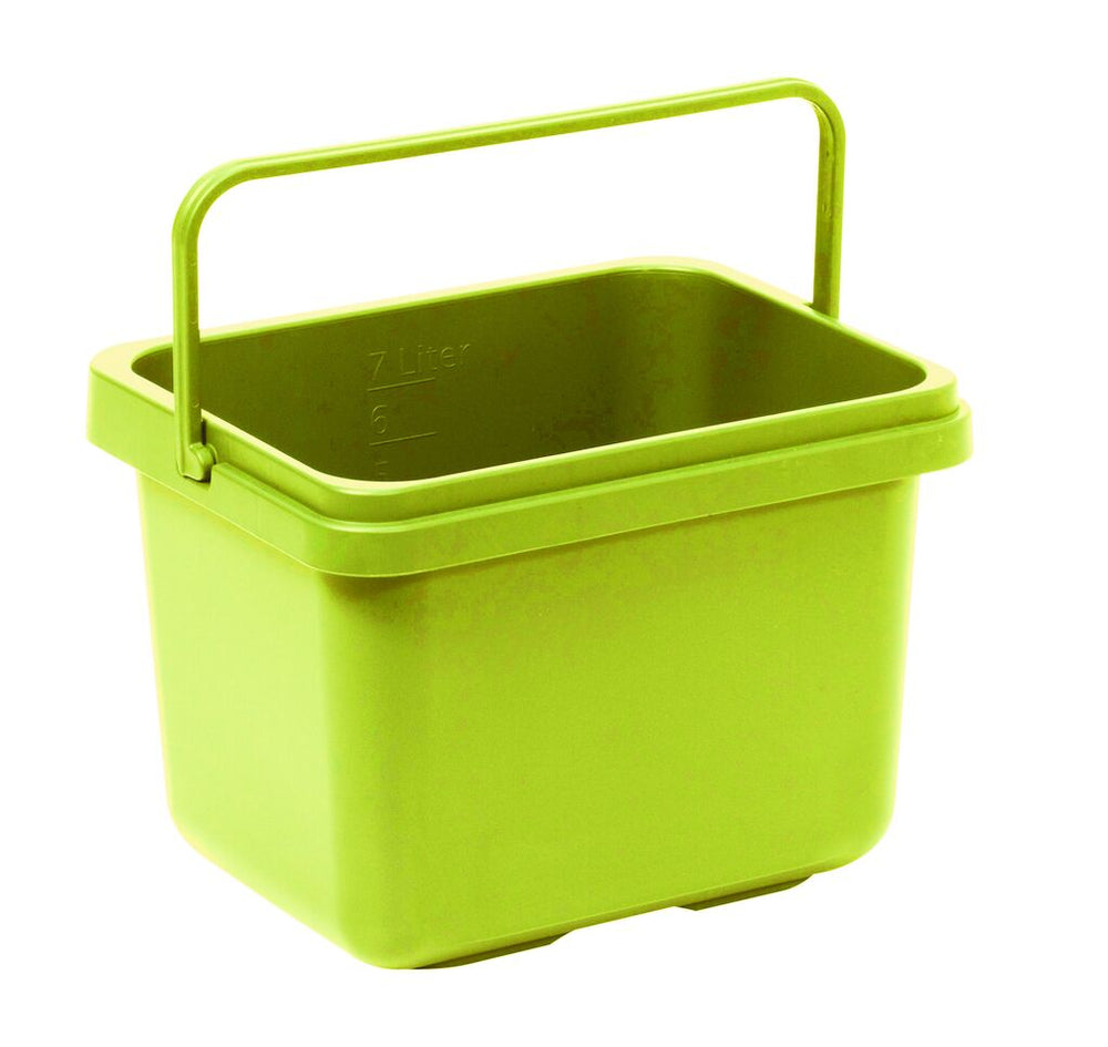 TASKI doekenbox met handvat geel 7 liter, per stuk