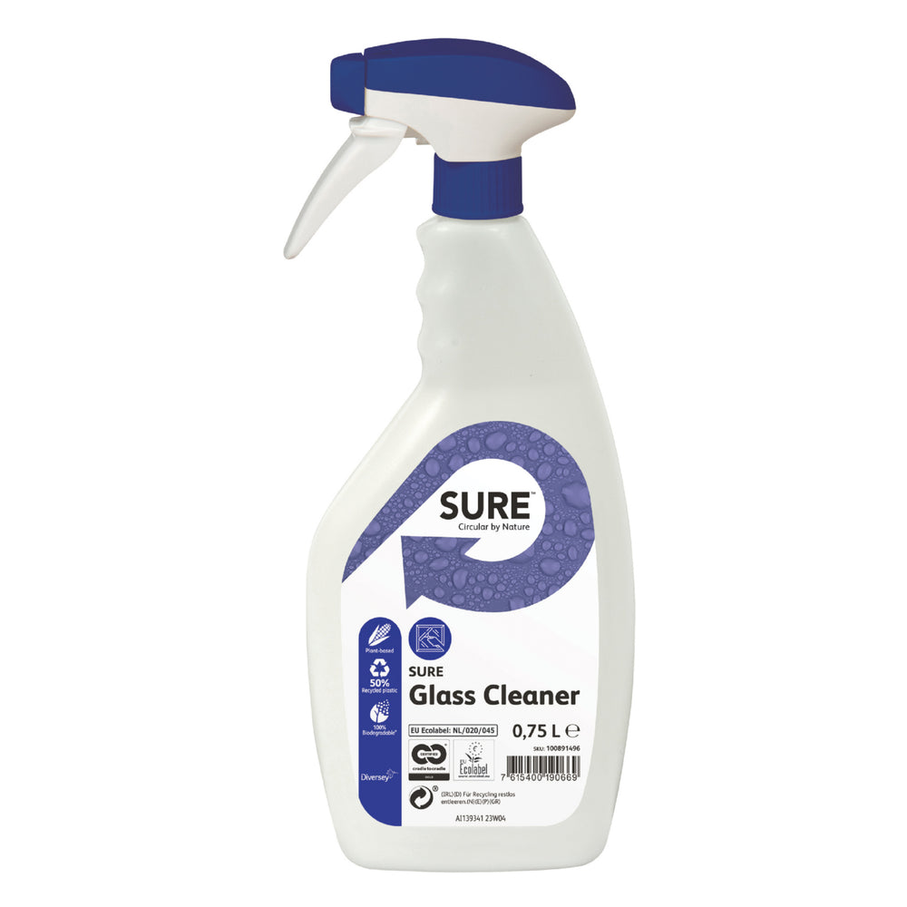 Sure glas- en interieurreiniger, fles 750 ml