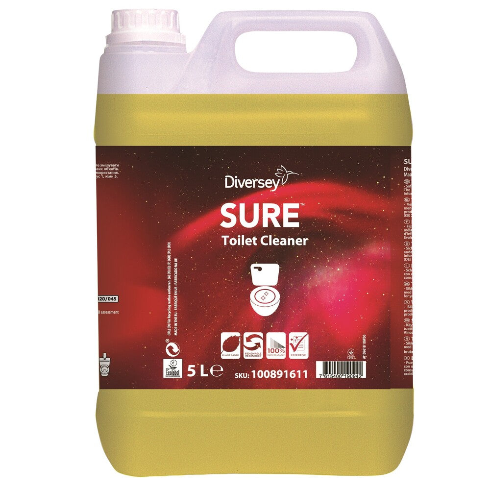 Sure toiletreiniger, can 5 liter