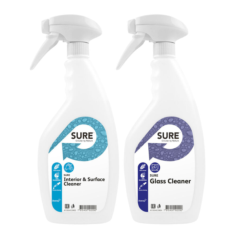 Sure sproeiflacon voor Sure Glass & Surface Cleaner 750 ml, per stuk