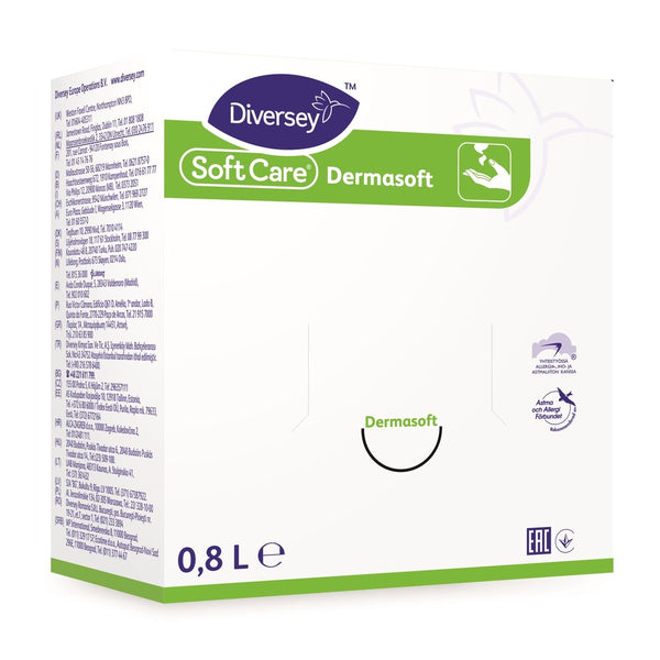 Soft Care handcrème Dermasoft, zak 800 ml