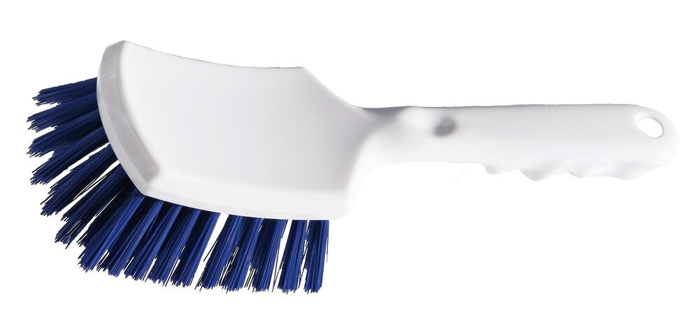 Diversey handborstel met steel medium hard blauw