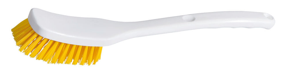 Diversey afwasborstel met korte steel geel, pak 2 stuks