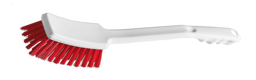 Diversey afwasborstel met lange steel medium hard rood 400 x 48 x 70 mm, per stuk