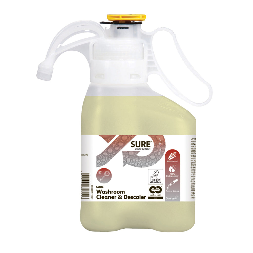 Sure sanitairreiniger en ontkalker, fles 1,4 liter