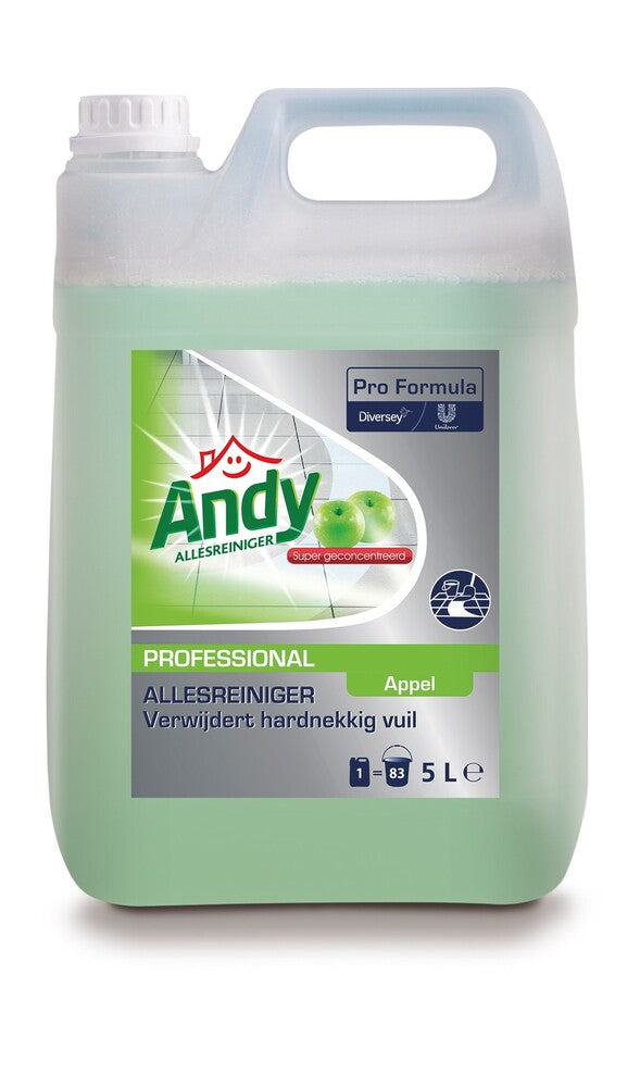 Andy Professional allesreiniger Appel Pro Formula, can 5 liter