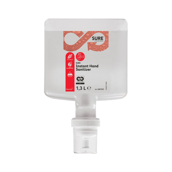 Sure schuimhanddesinfectiemiddel, fles 1,3 liter