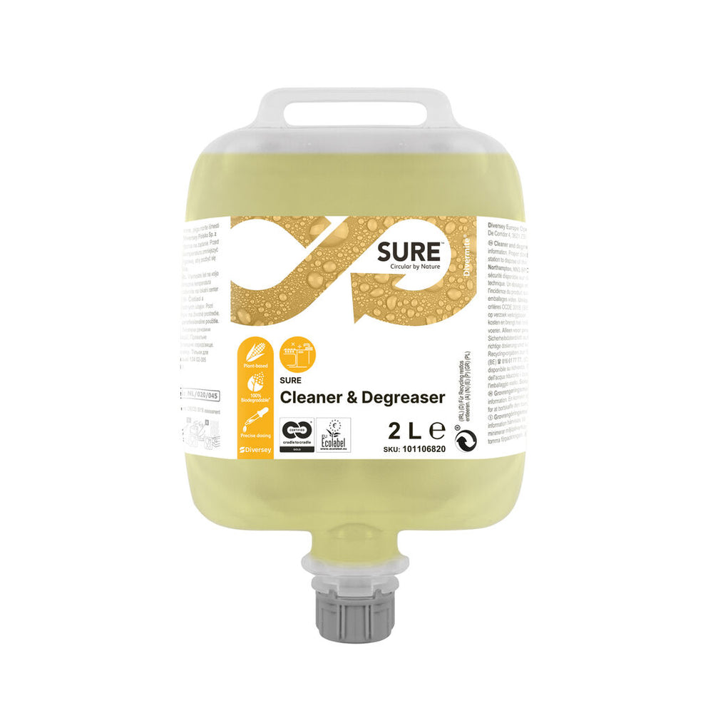 Sure Cleaner & Degreaser DVM, fles 2 liter