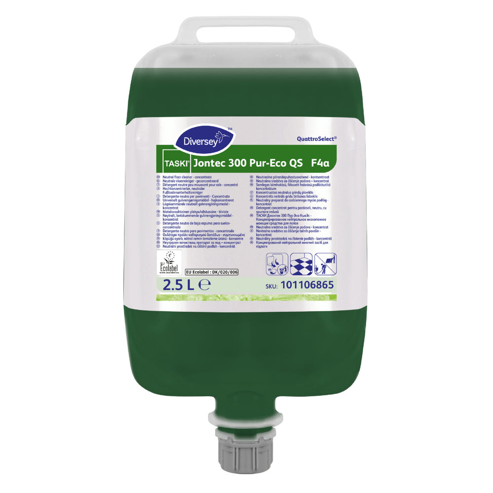 TASKI vloerreiniger Jontec 300 Pur-Eco QS F4a, fles 2,5 liter