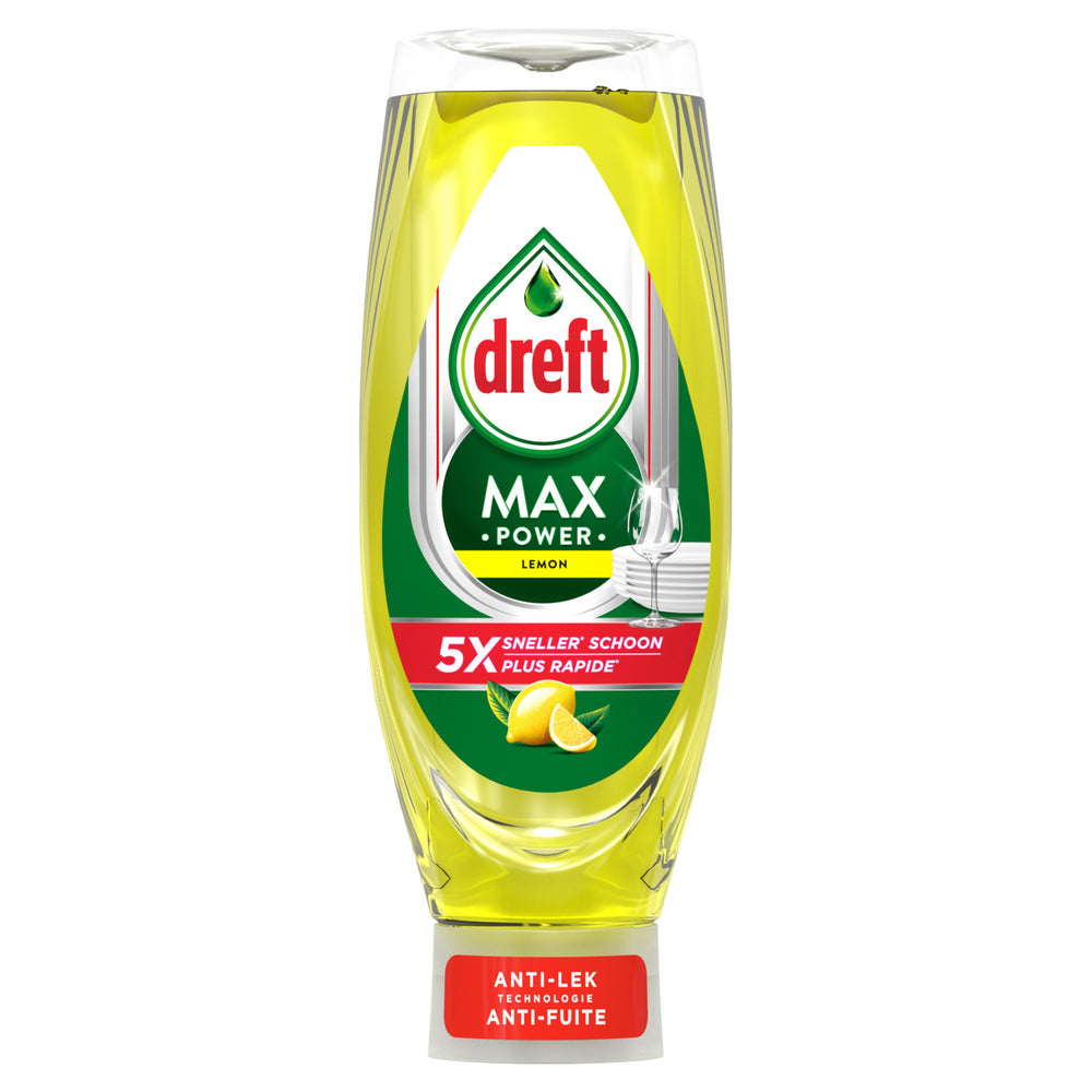 Dreft handafwasmiddel Original Max Power Lemon, fles 730 ml