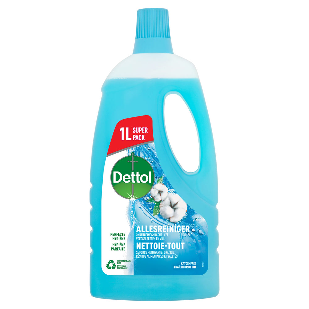 Dettol allesreiniger Katoenfris, fles 1 liter