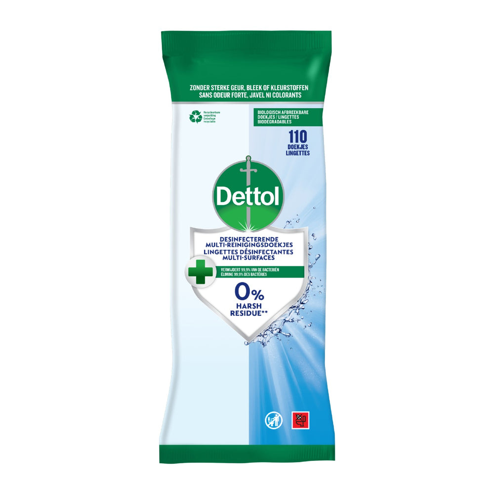 Dettol desinfecterende reinigingsdoekjes, pak 110 stuks