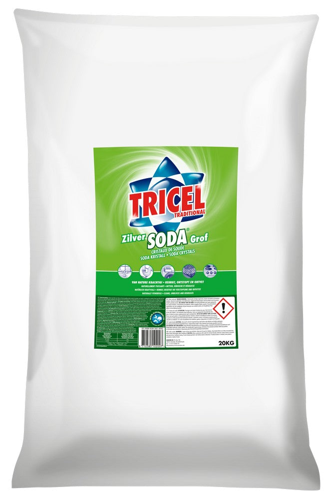 Tricel soda grof, zak 20 kg