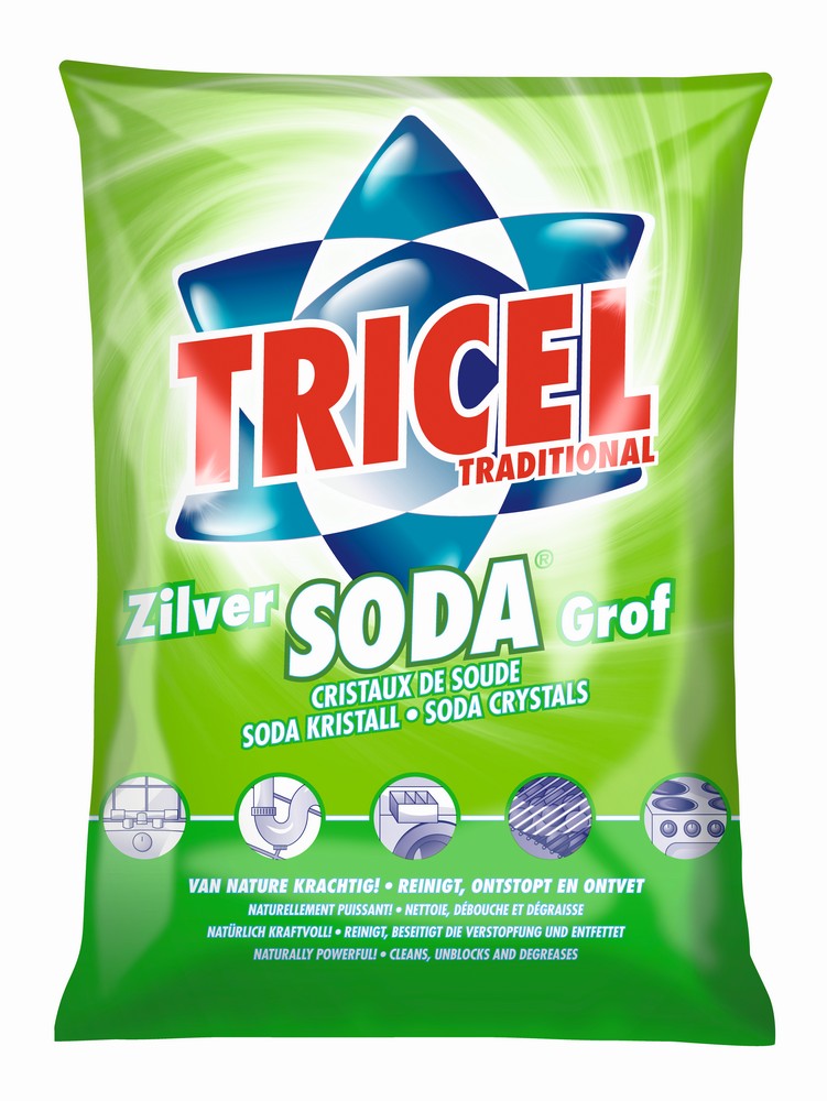 Tricel kristalsoda grof, pak 1 kg