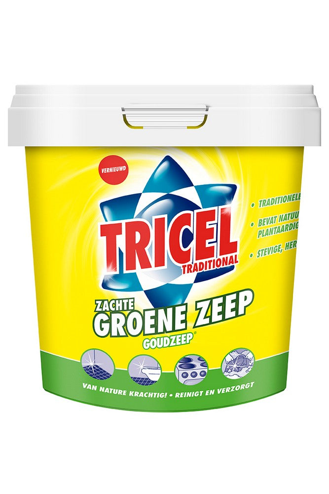 Tricel goudzeep, pot 750 g