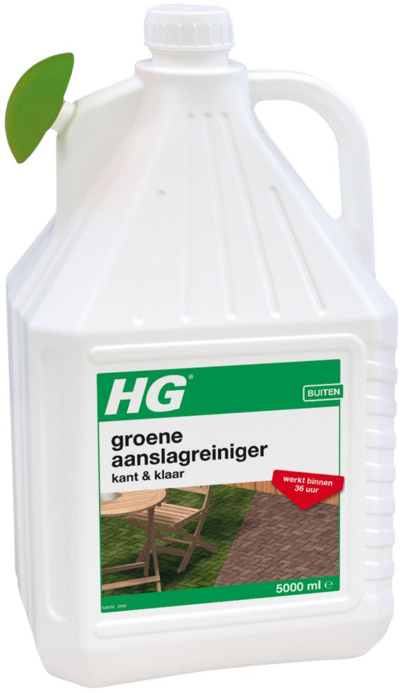 HG groene aanslagreiniger kant en klaar, can 5 liter