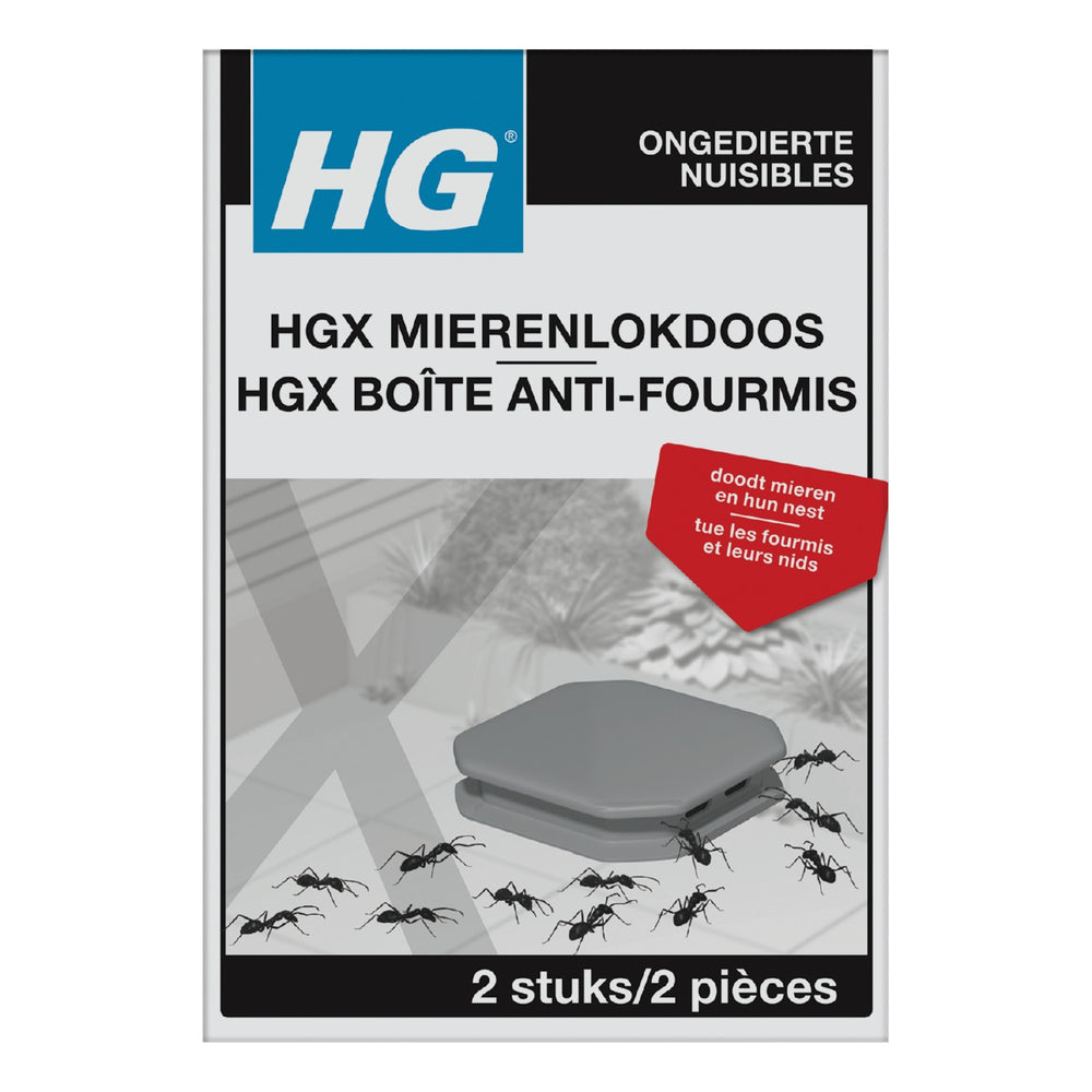 HG HGX mierenlokdoos, pak 2 stuks
