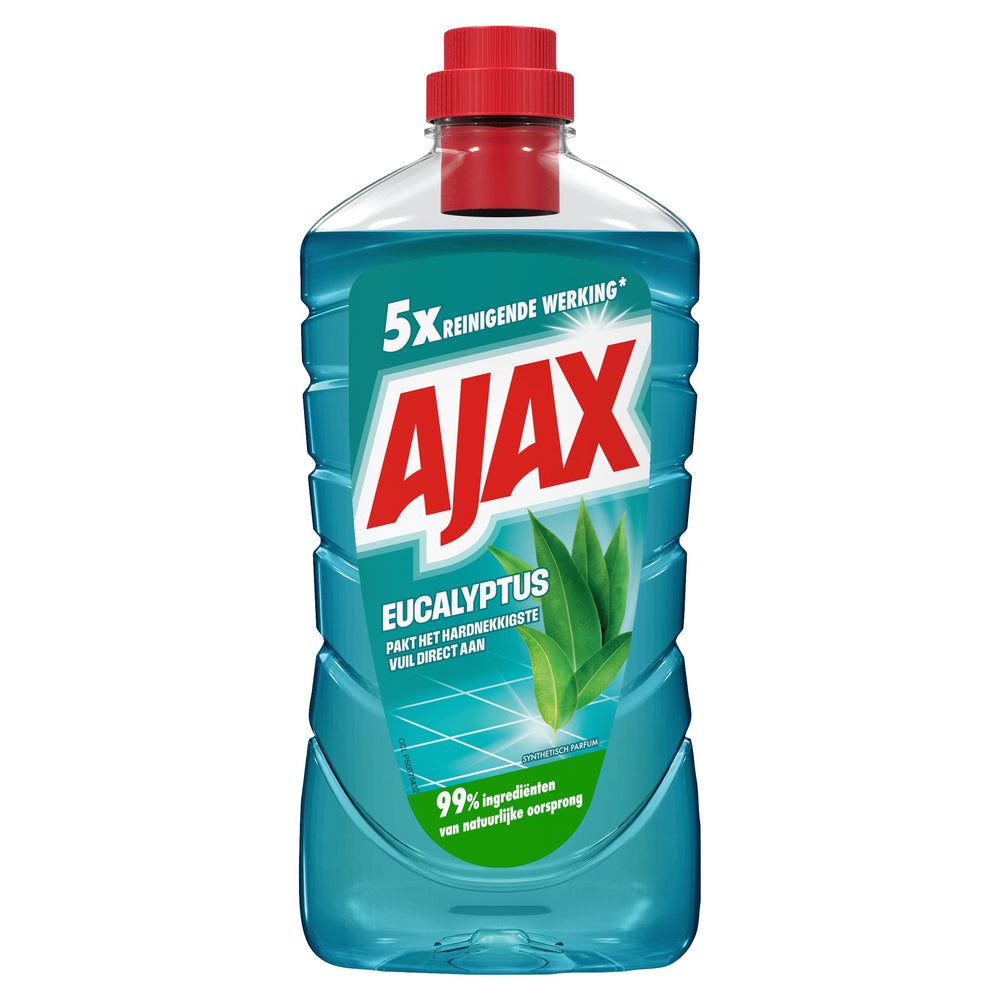 Ajax allesreiniger eucalyptus, fles 1 liter