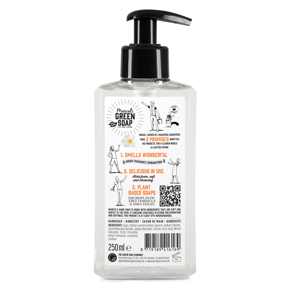 Handzeep Sinaasappel & Jasmijn 250 ml