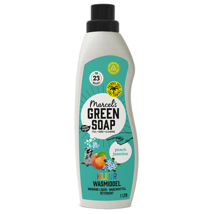 Kleur Wasmiddel Perzik & Jasmijn