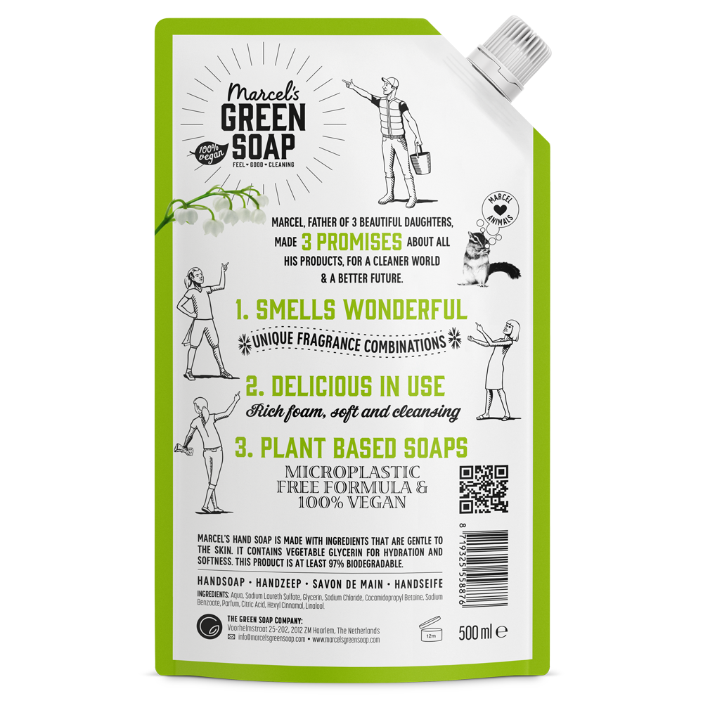 Handzeep Navulling Tonka & Muguet