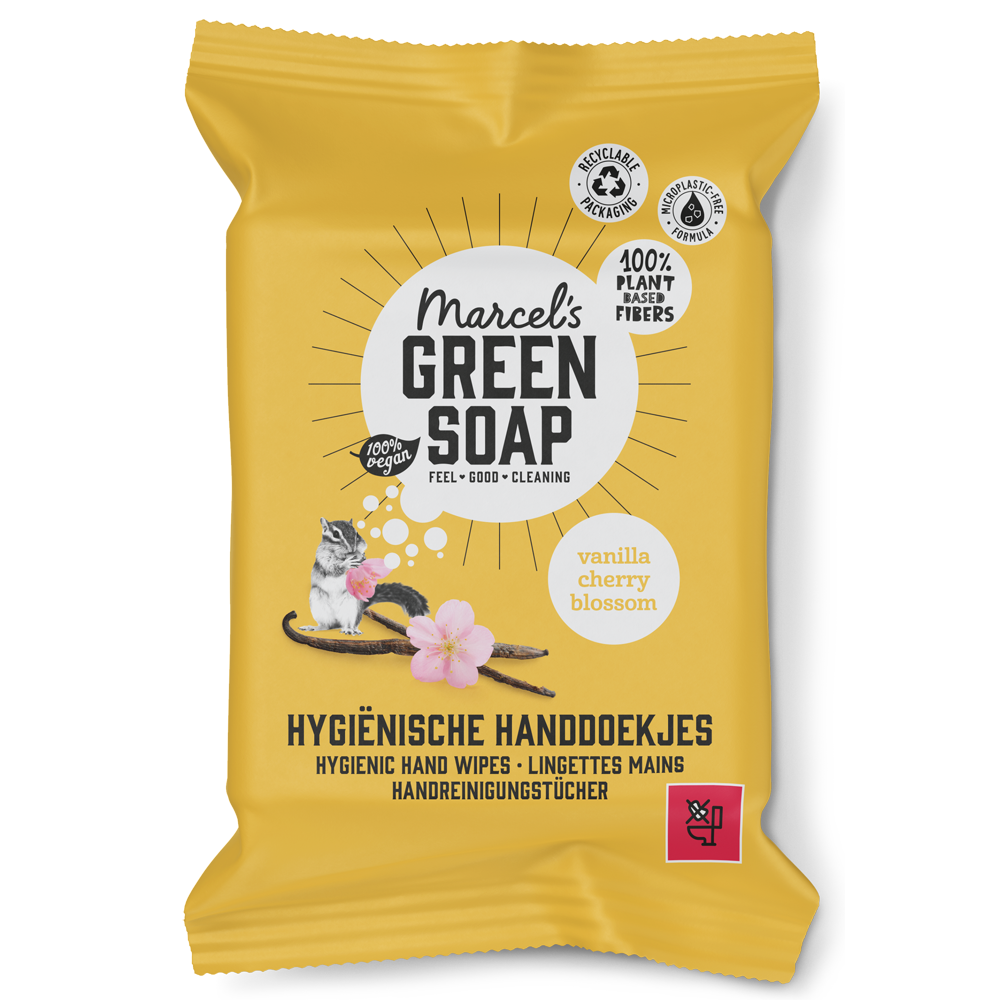 Hygiënische Handdoekjes Vanille & Kersenbloesem