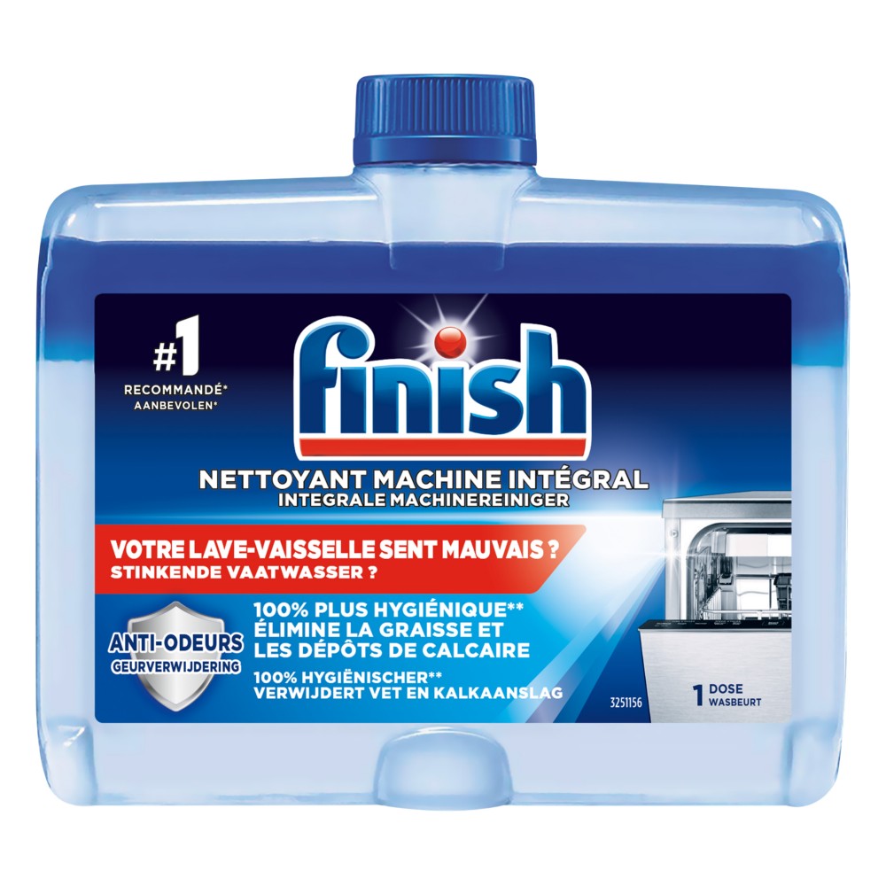 Finish vaatwasreiniger Regular, fles 250 ml