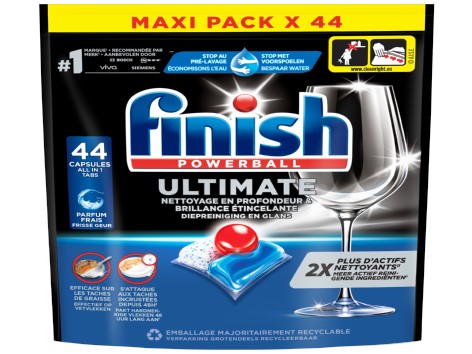 Finish vaatwastabletten Ultimate Regular, doos 44 stuks