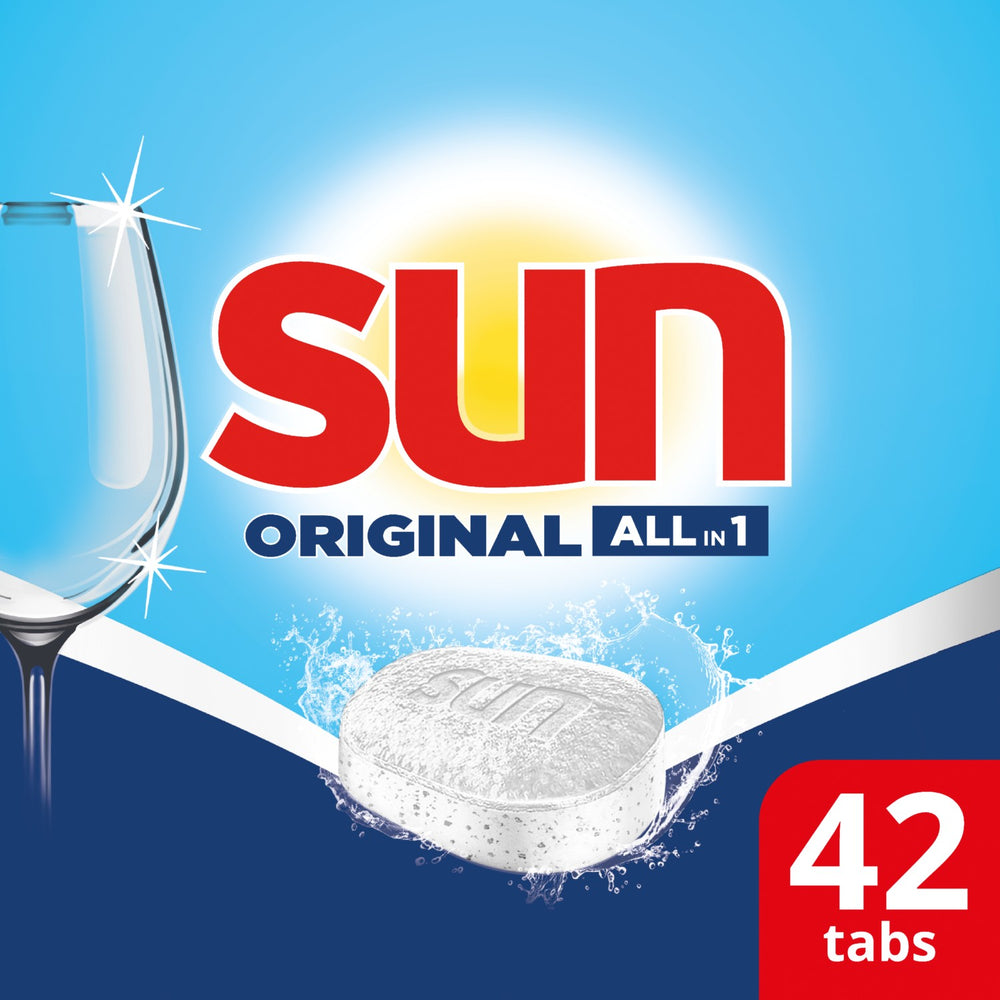 Sun vaatwastabletten All-in-1 Original, doos 42 stuks