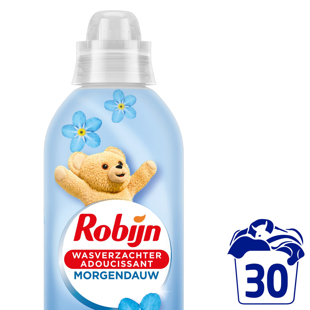 Robijn wasverzachter Morgendauw, fles 604 ml