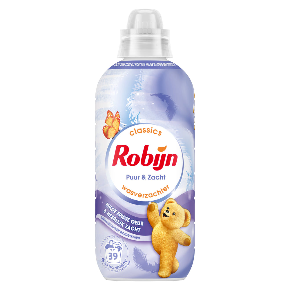 Robijn wasverzachter Puur & Zacht, fles 780 ml