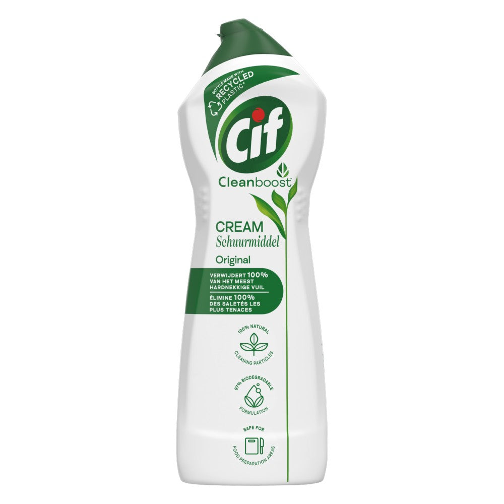 Cif Cream schuurmiddel normaal, fles 750 ml