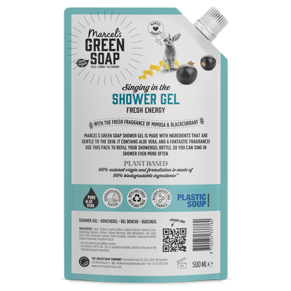 Douchegel Navulling Mimosa & Zwarte Bes